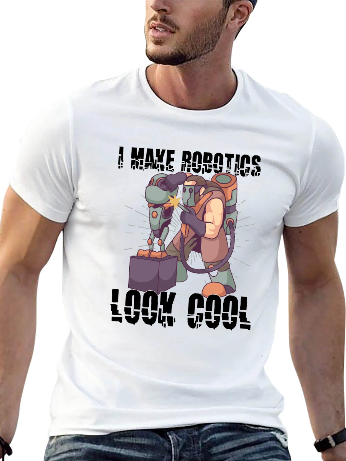 I Make Robotics Look Cool T-Shirt
