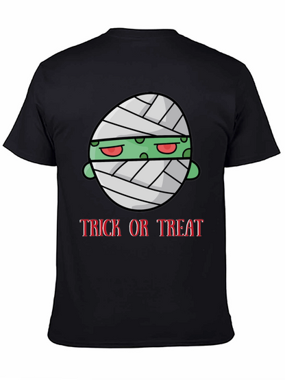 Halloween Mummy Trick or Treat Graphic T-Shirt