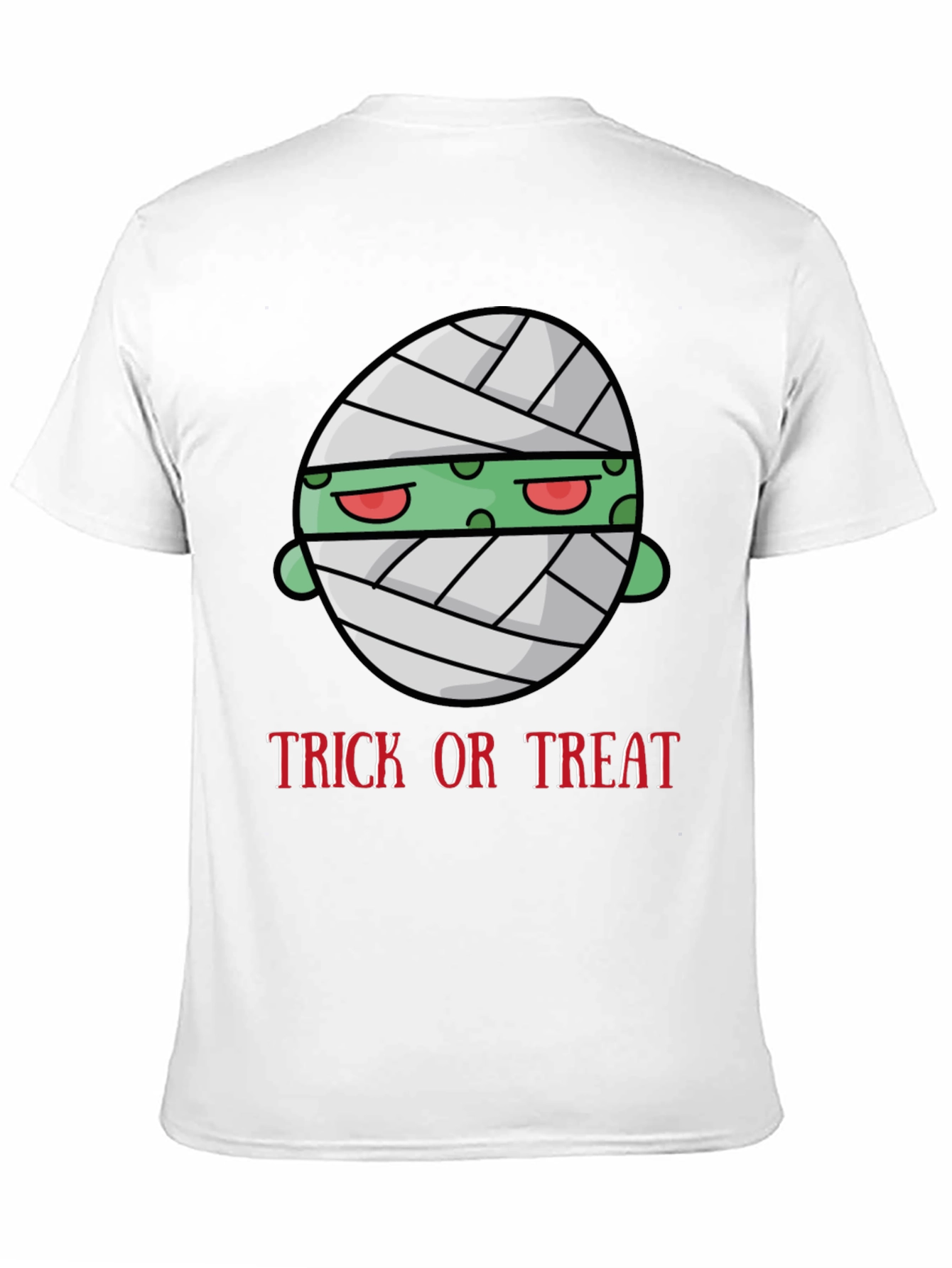 Halloween Mummy Trick or Treat Graphic T-Shirt