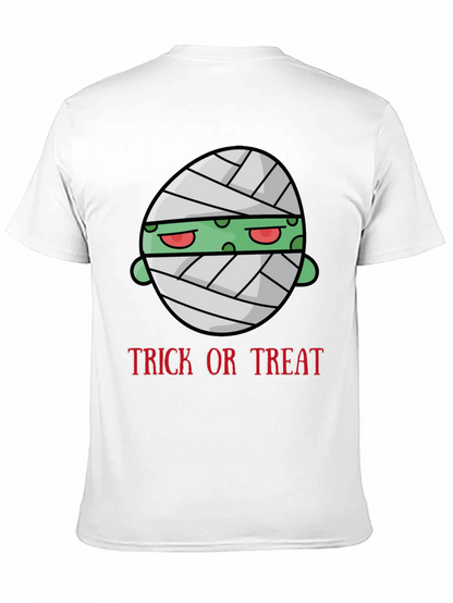 Halloween Mummy Trick or Treat Graphic T-Shirt