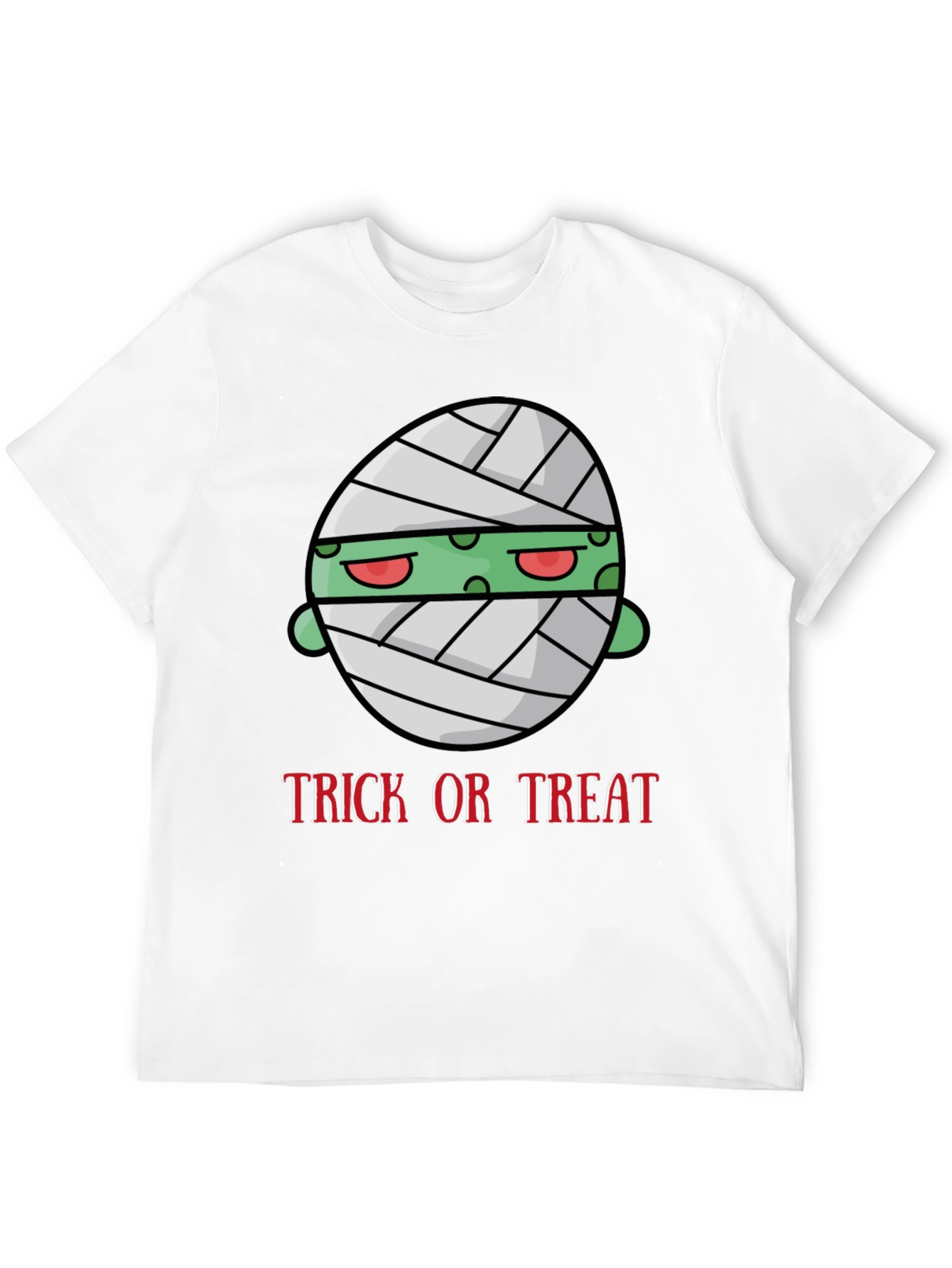 Halloween Mummy Trick or Treat Graphic T-Shirt