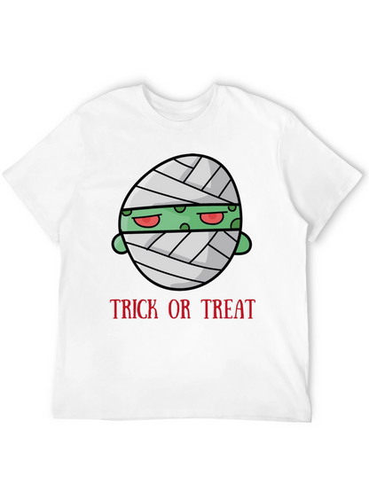 Halloween Mummy Trick or Treat Graphic T-Shirt