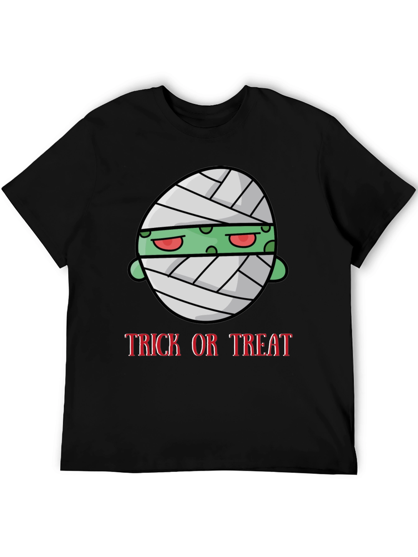 Halloween Mummy Trick or Treat Graphic T-Shirt