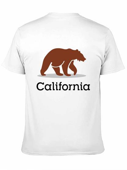 California Bear Graphic Tee - Black