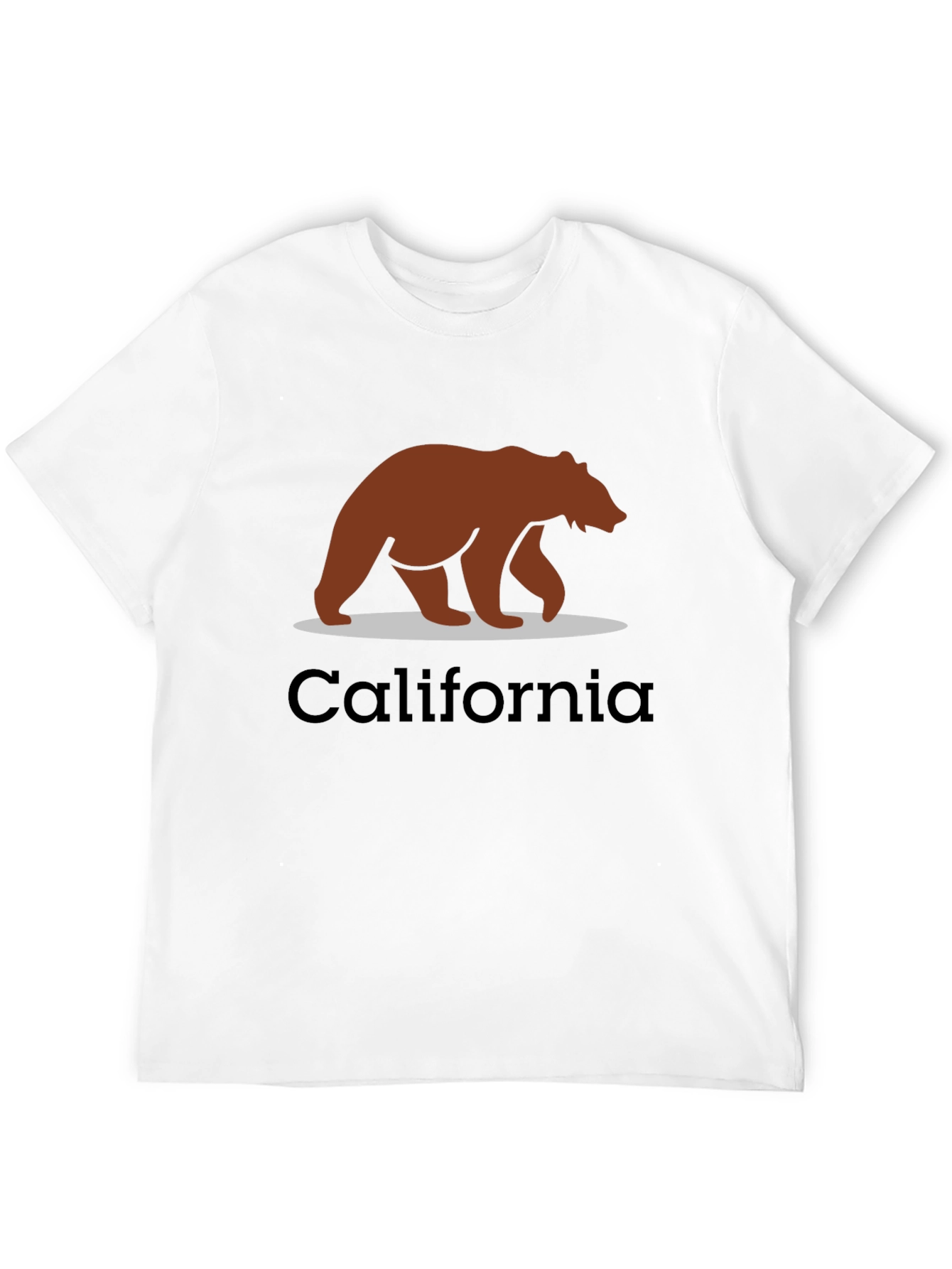 California Bear Graphic Tee - Black