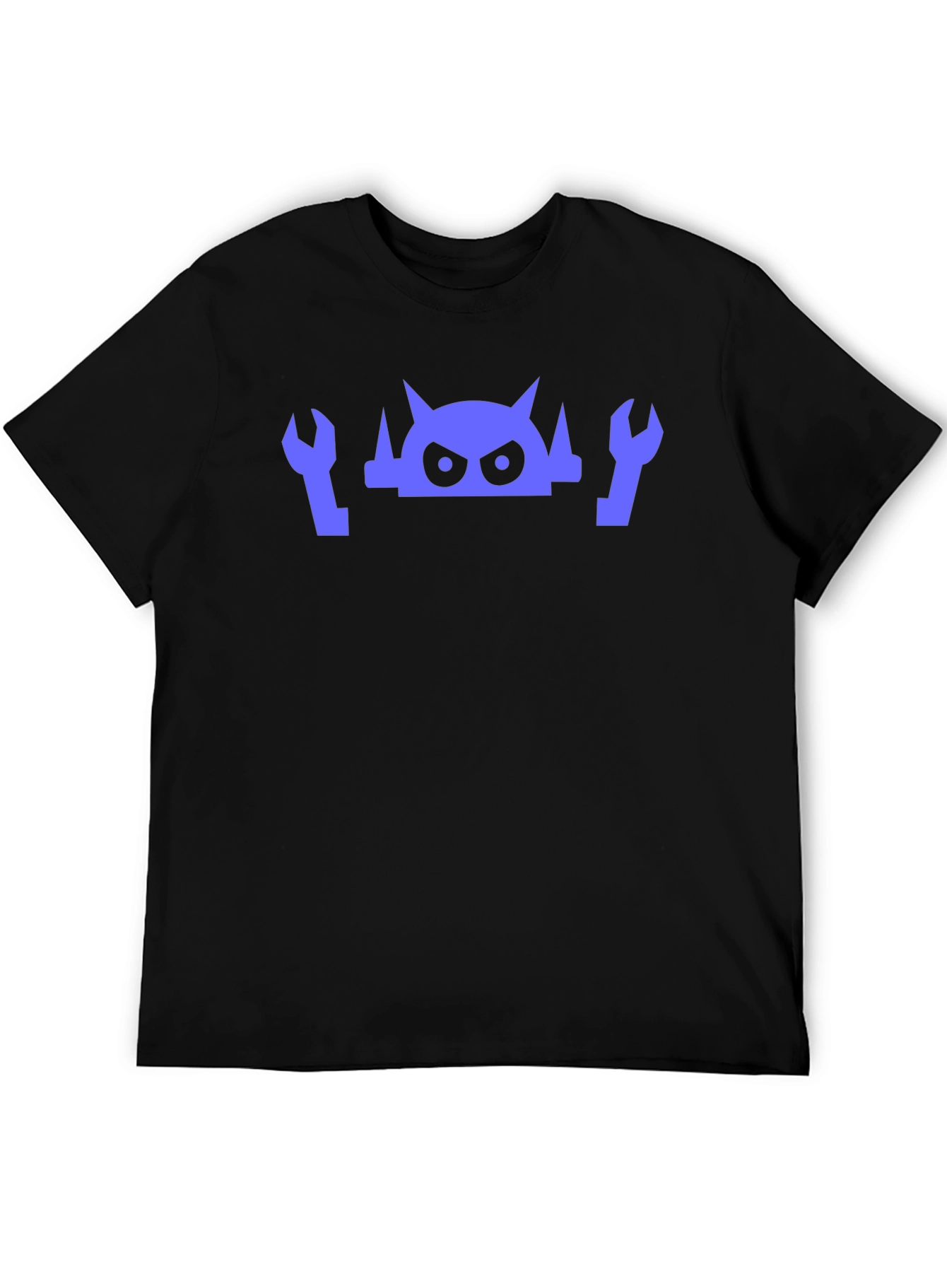 Orc Mechanic Graphic Tee - Black Cotton Shirt