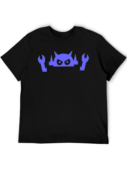Orc Mechanic Graphic Tee - Black Cotton Shirt