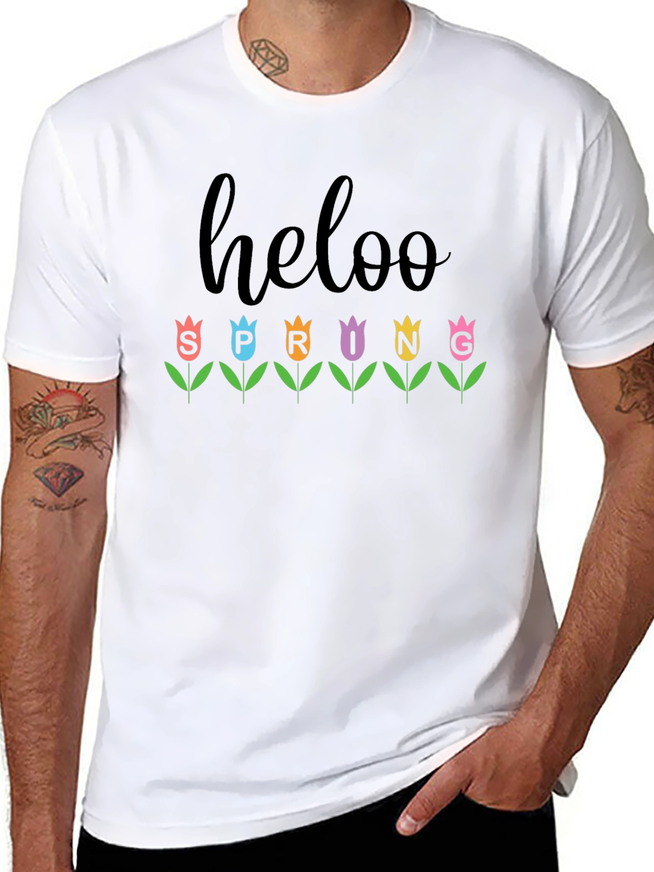 Hello Spring Graphic Tee