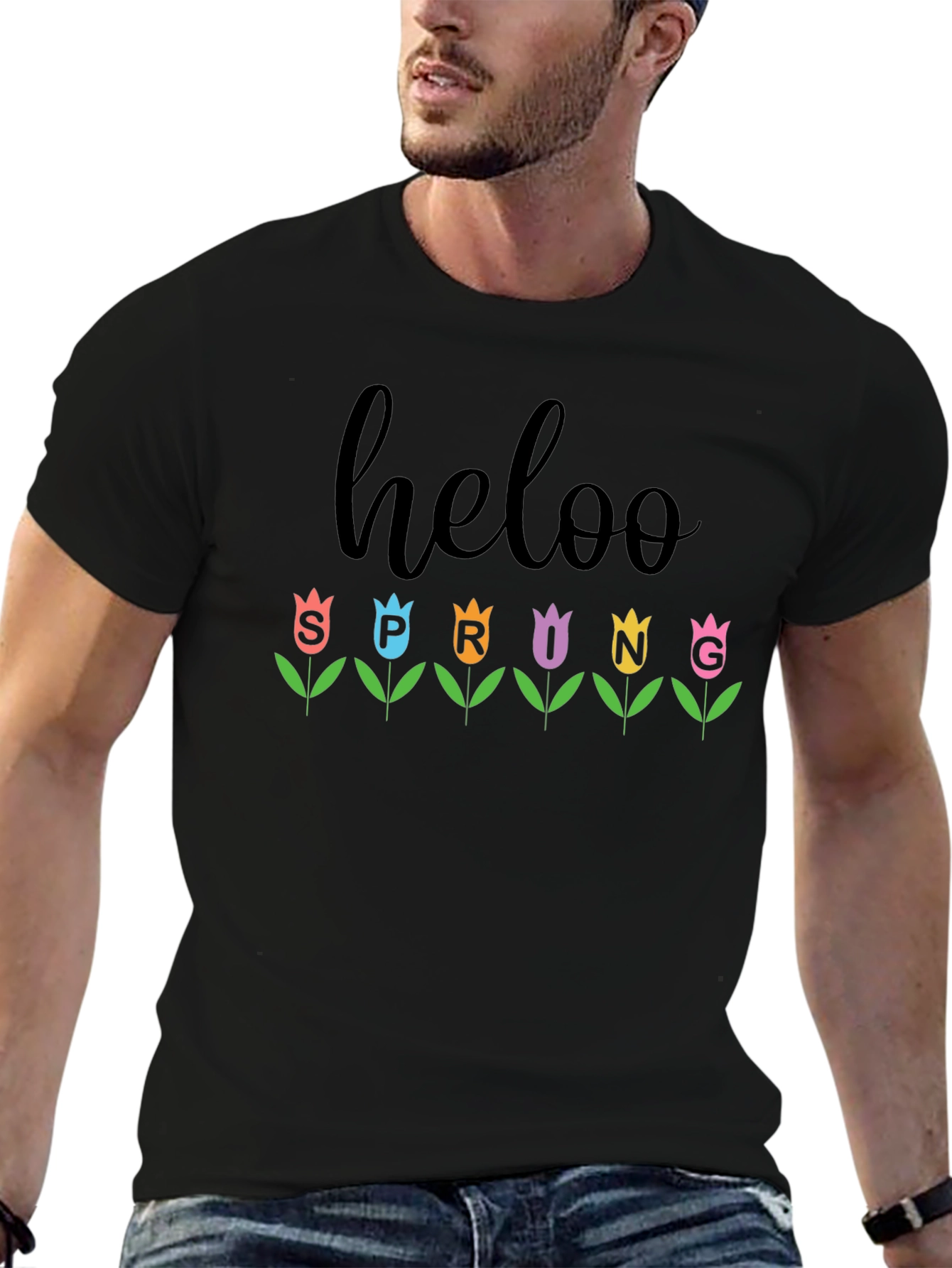 Hello Spring Graphic Tee