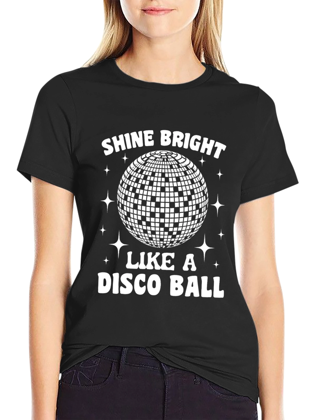 Shine Bright Disco Ball T-Shirt