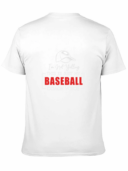 Baseball Coach Voice Tee - Funny Sports Shirt
