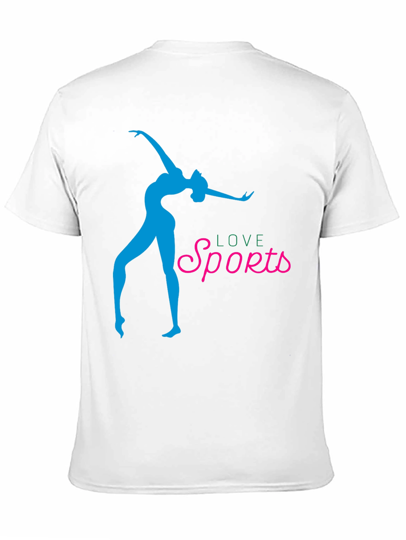 Love Sports Graphic Tee - Stylish Black T-Shirt