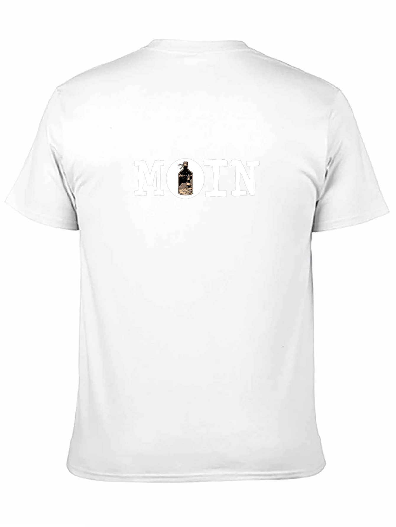 Moin Bottle Graphic Black T-Shirt