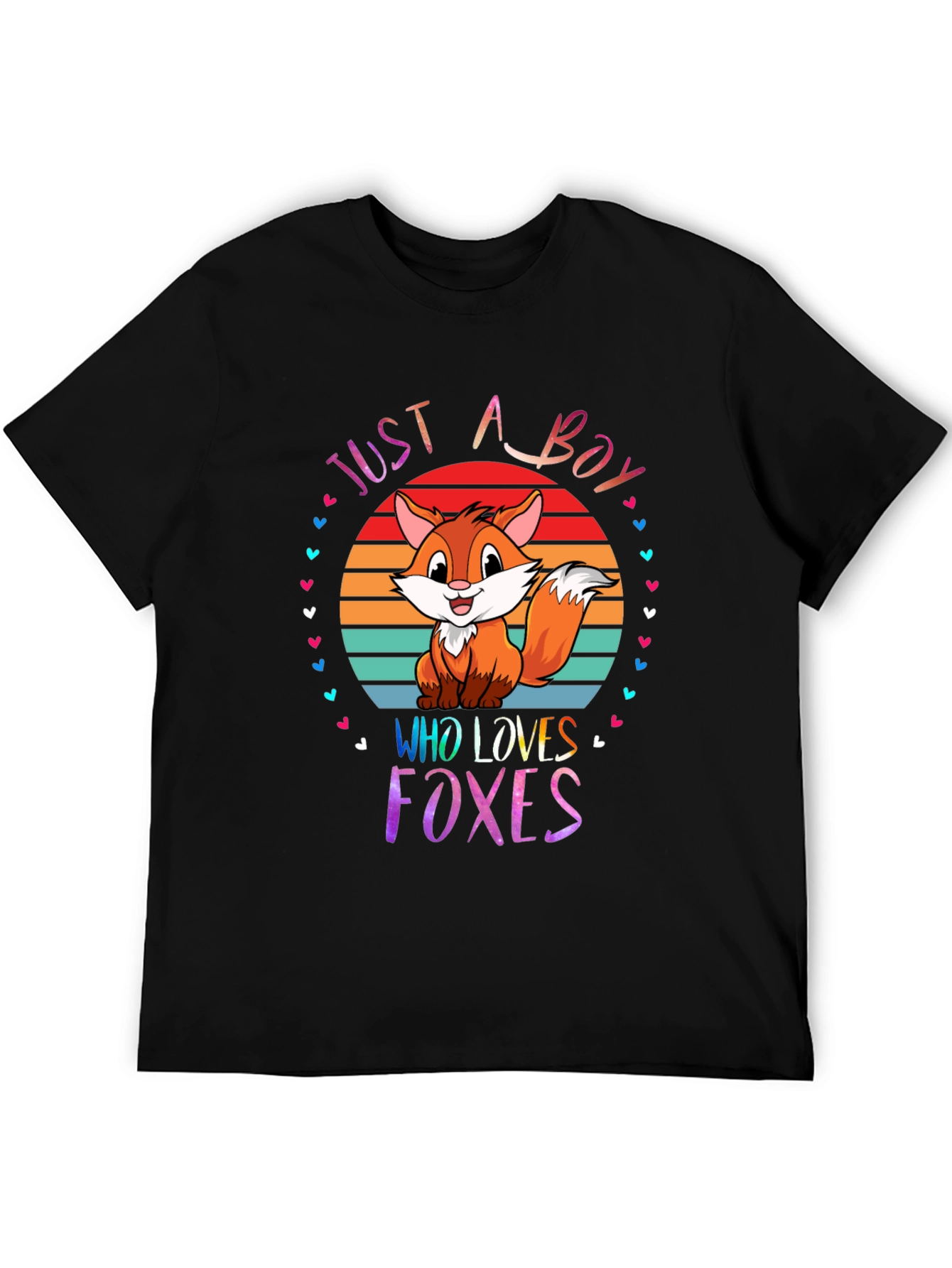Just A Boy Who Loves Foxes T-Shirt