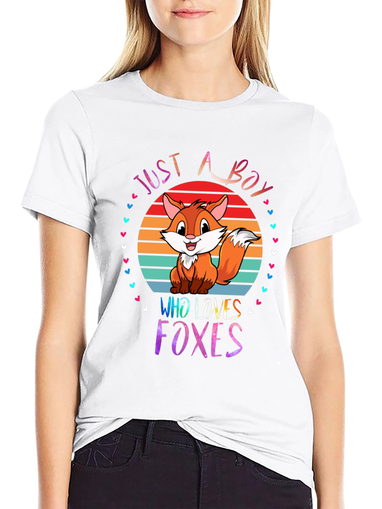 Just A Boy Who Loves Foxes T-Shirt