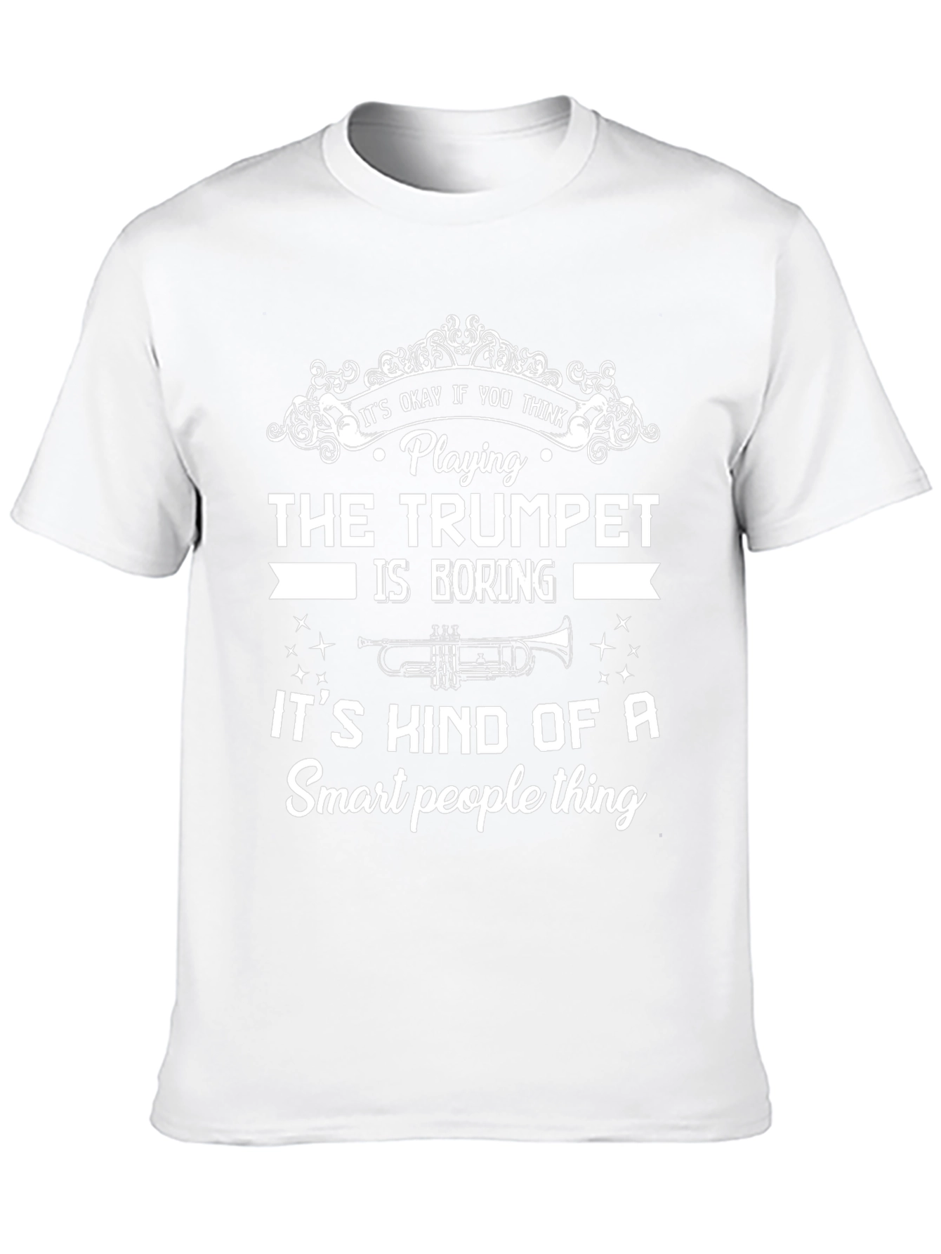 Trumpet Player Smart People T-Shirt