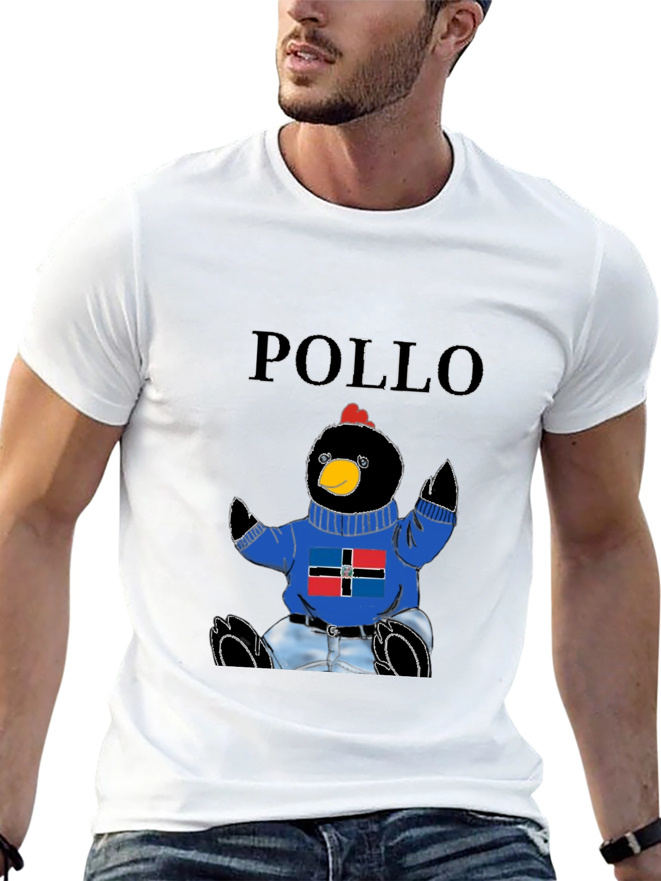 Pollo T-Shirt: Dominican Republic Chicken Tee