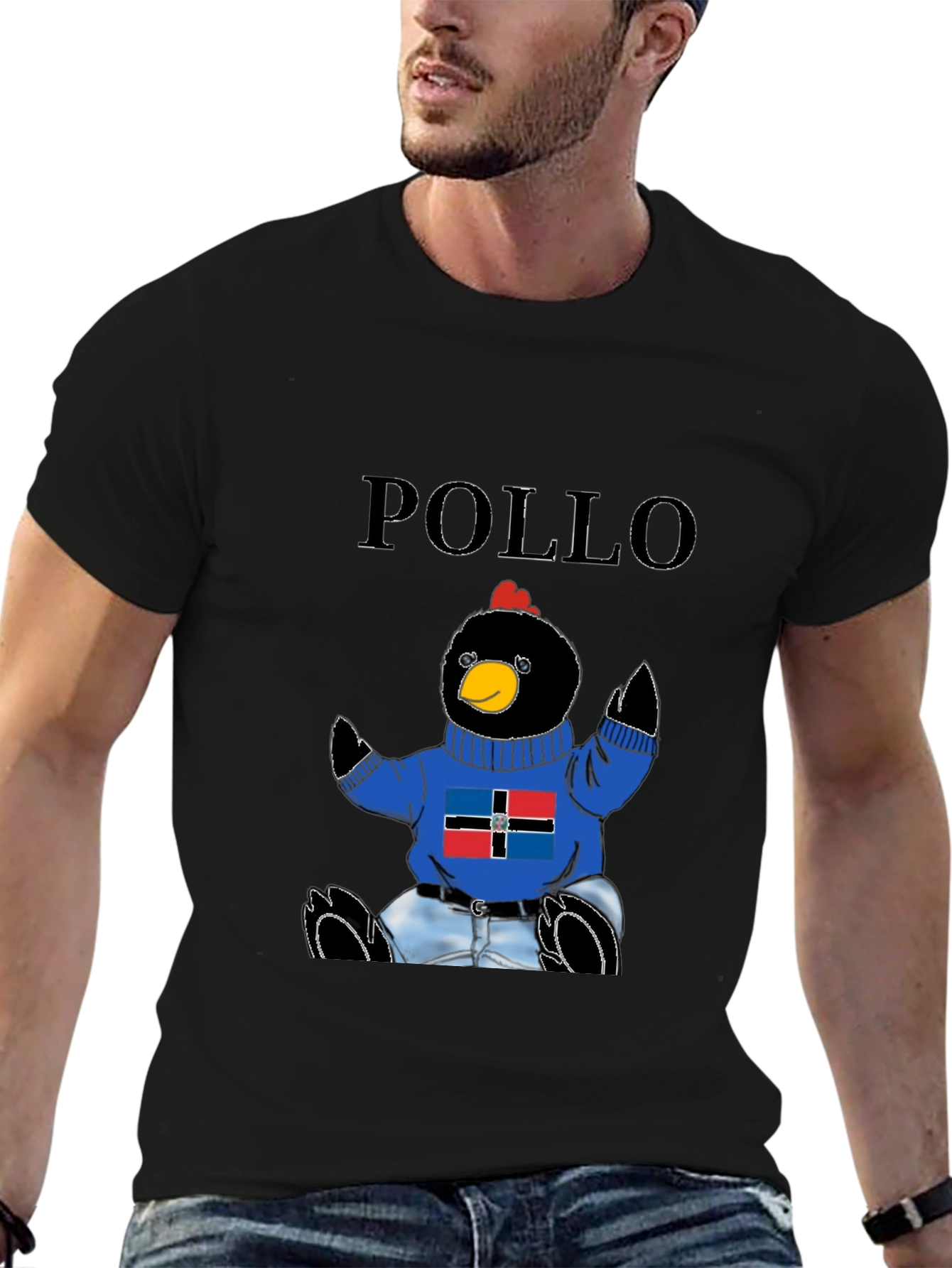 Pollo T-Shirt: Dominican Republic Chicken Tee