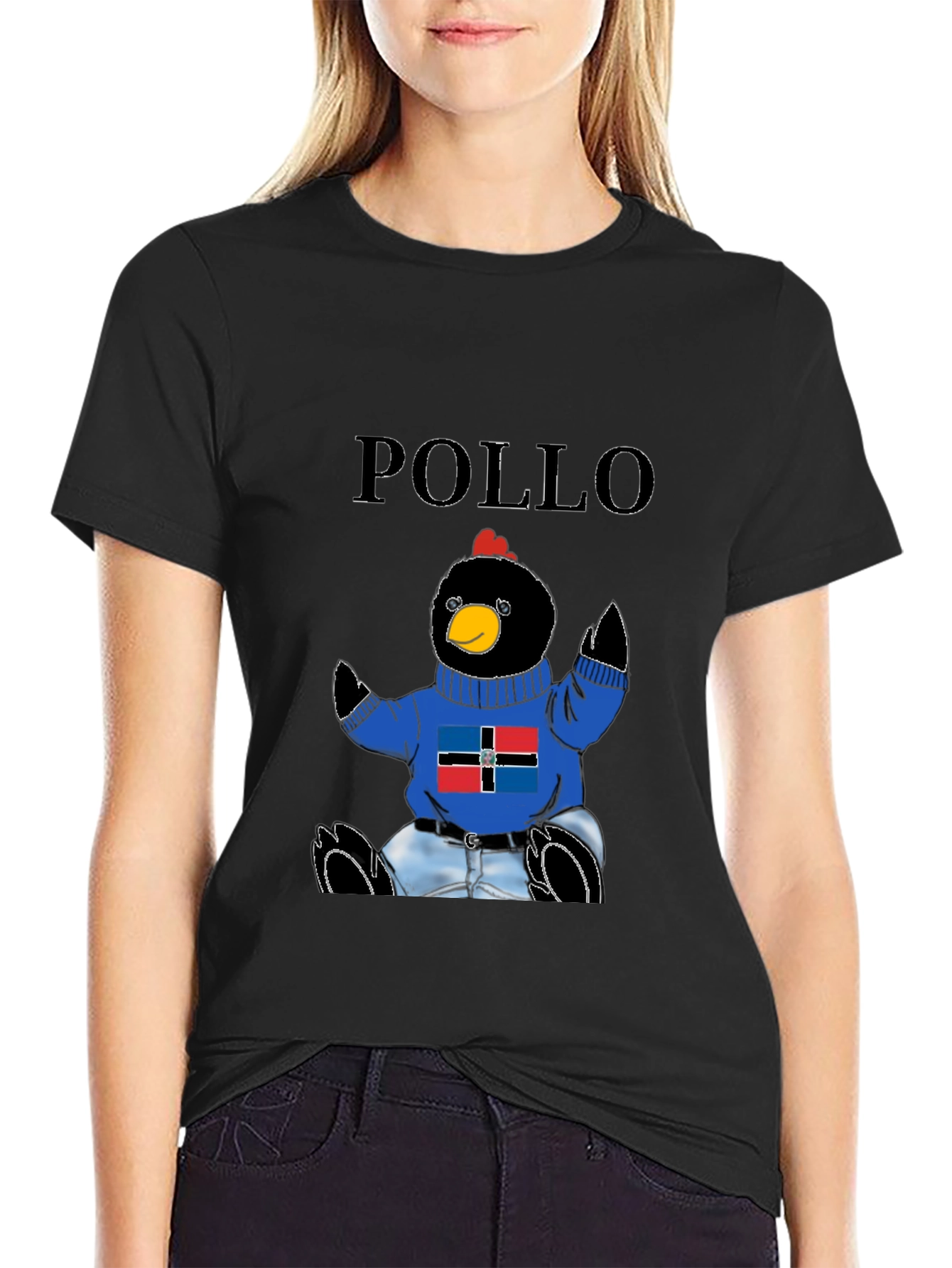 Pollo T-Shirt: Dominican Republic Chicken Tee