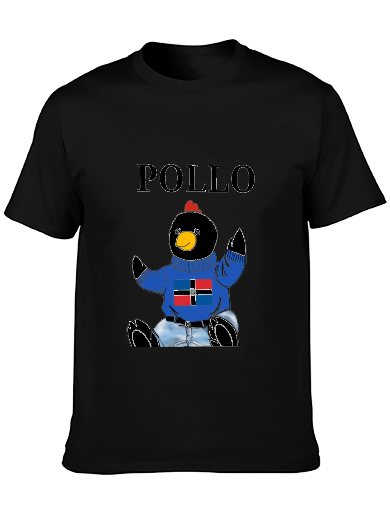 Pollo T-Shirt: Dominican Republic Chicken Tee