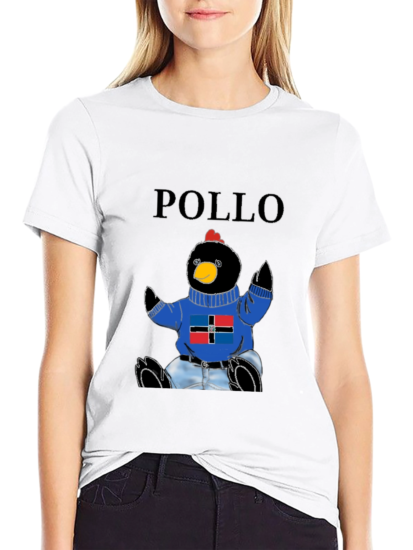 Pollo T-Shirt: Dominican Republic Chicken Tee