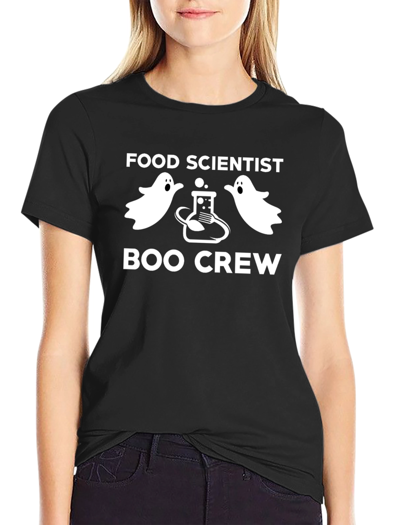 Food Scientist Boo Crew Halloween T-Shirt