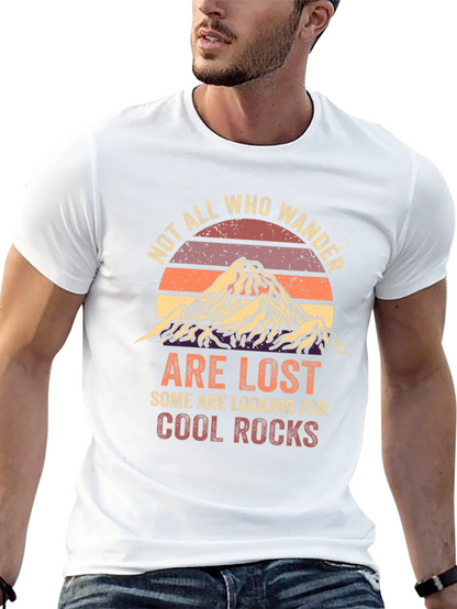 Not All Who Wander T-Shirt - Cool Rocks