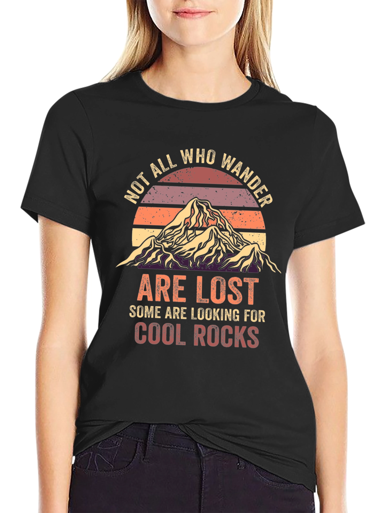 Not All Who Wander T-Shirt - Cool Rocks