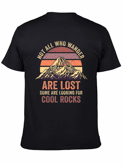 Not All Who Wander T-Shirt - Cool Rocks