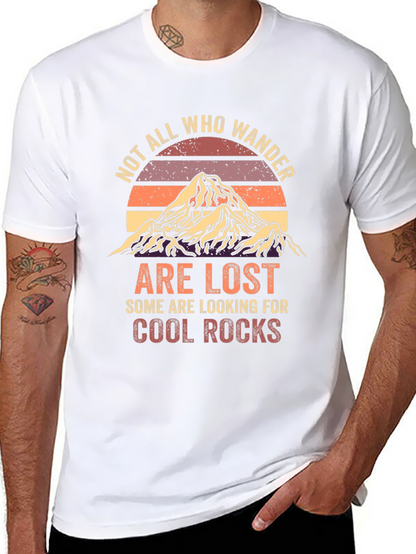 Not All Who Wander T-Shirt - Cool Rocks