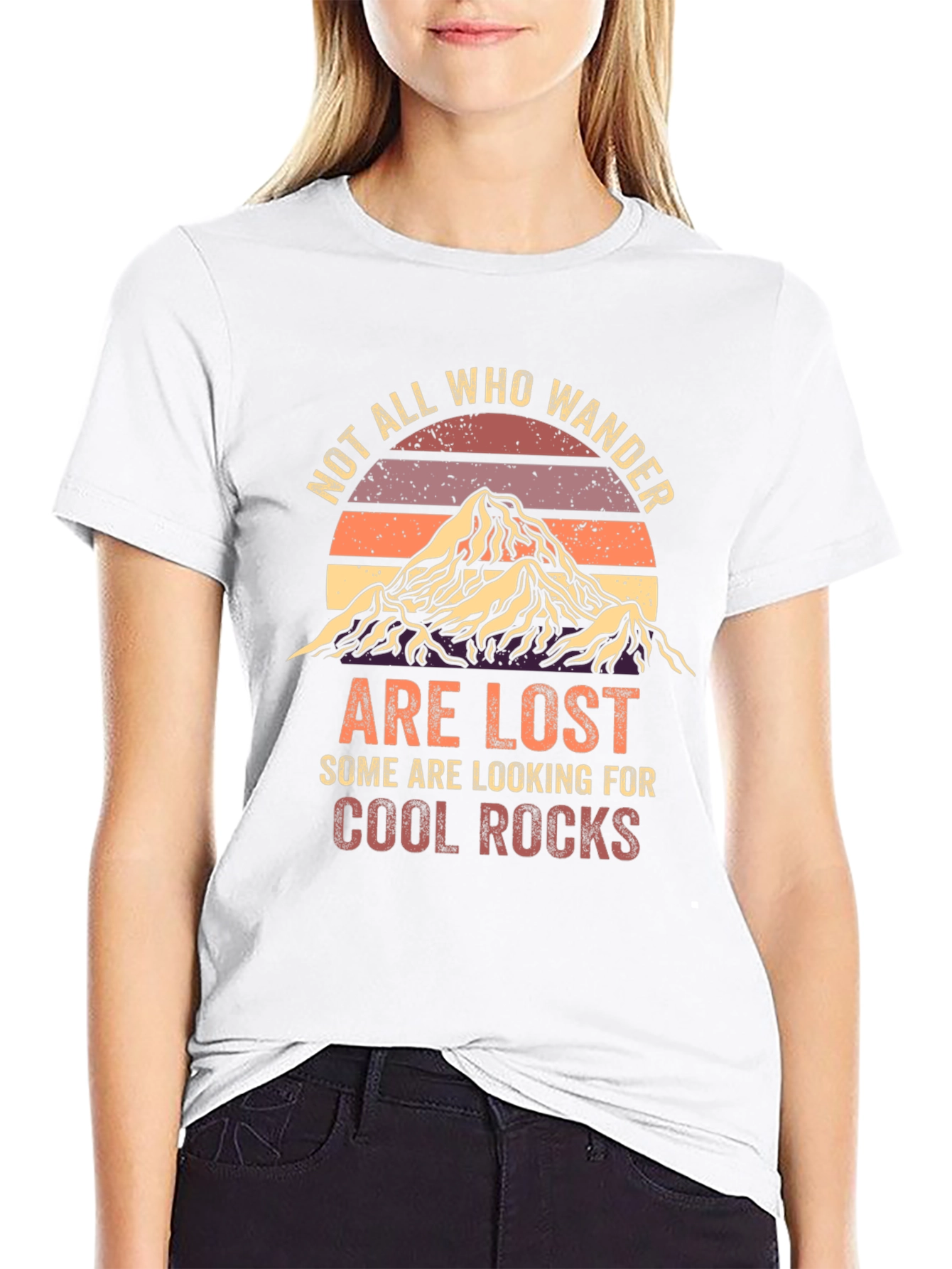 Not All Who Wander T-Shirt - Cool Rocks