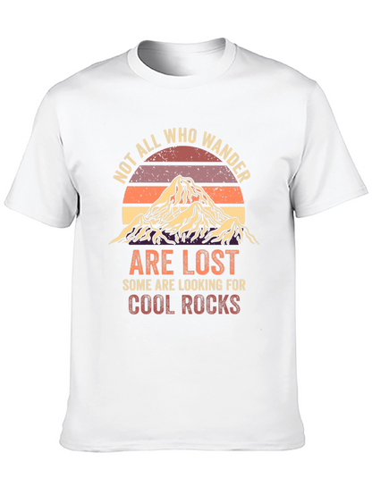 Not All Who Wander T-Shirt - Cool Rocks
