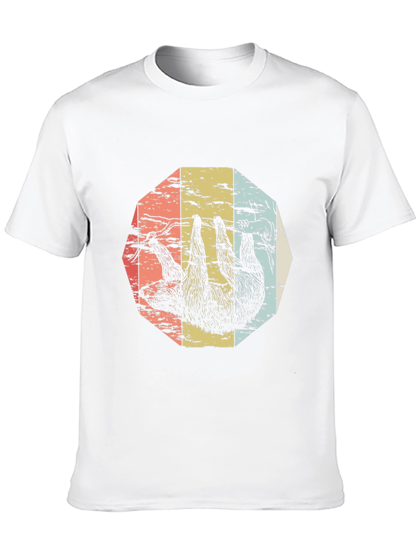 Retro Sloth Graphic Tee