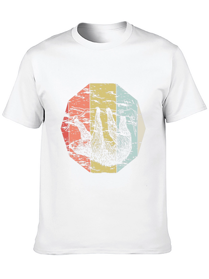 Retro Sloth Graphic Tee