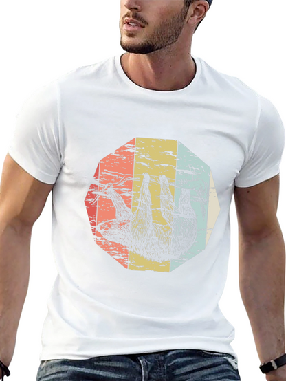 Retro Sloth Graphic Tee