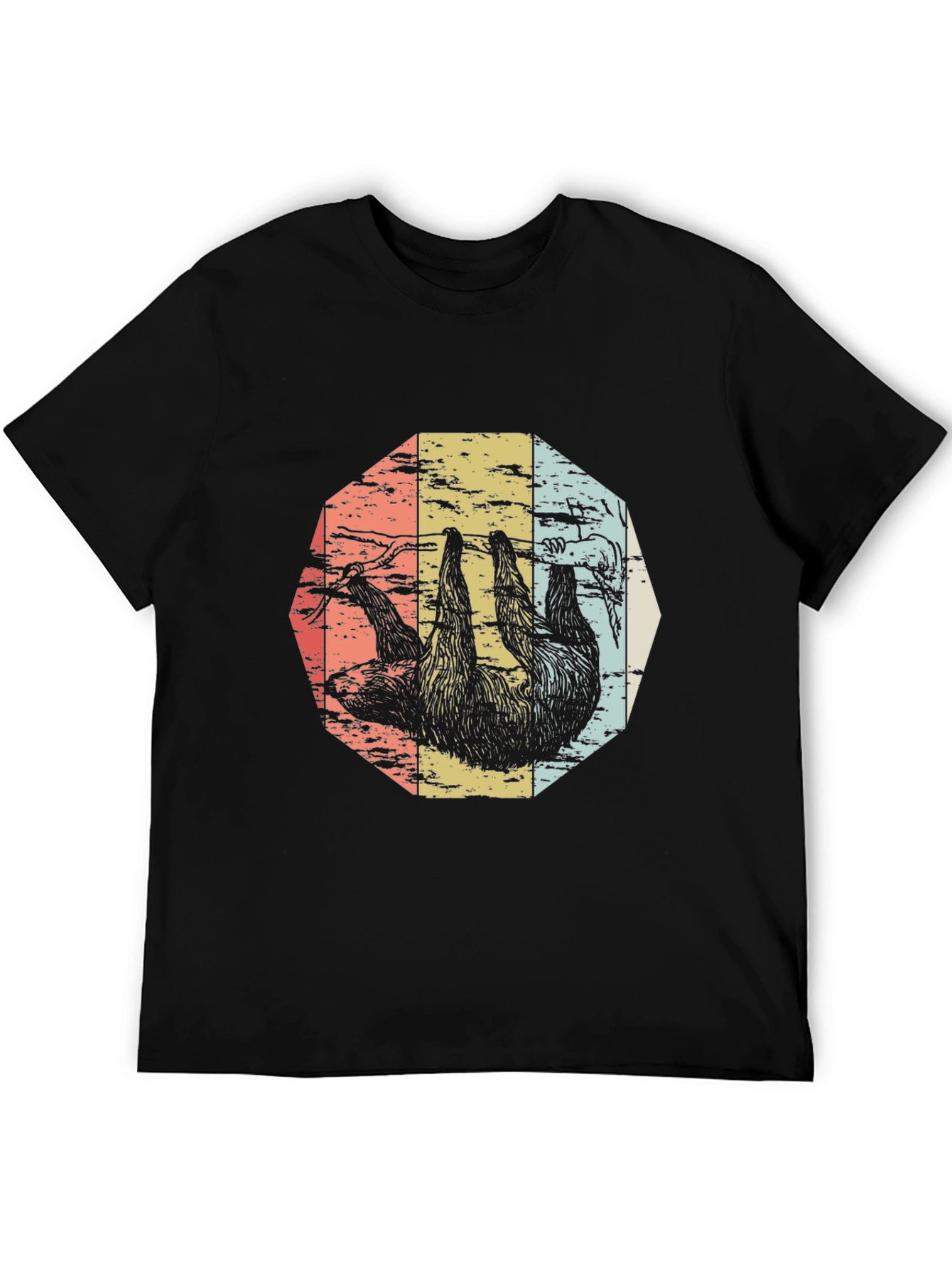 Retro Sloth Graphic Tee