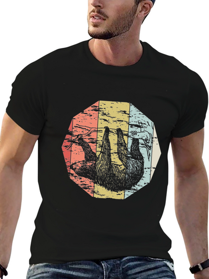 Retro Sloth Graphic Tee