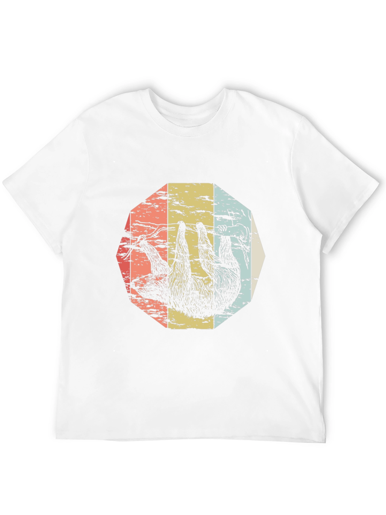 Retro Sloth Graphic Tee