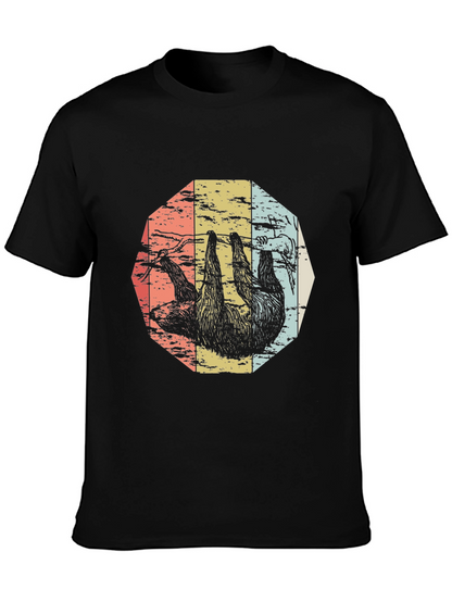Retro Sloth Graphic Tee