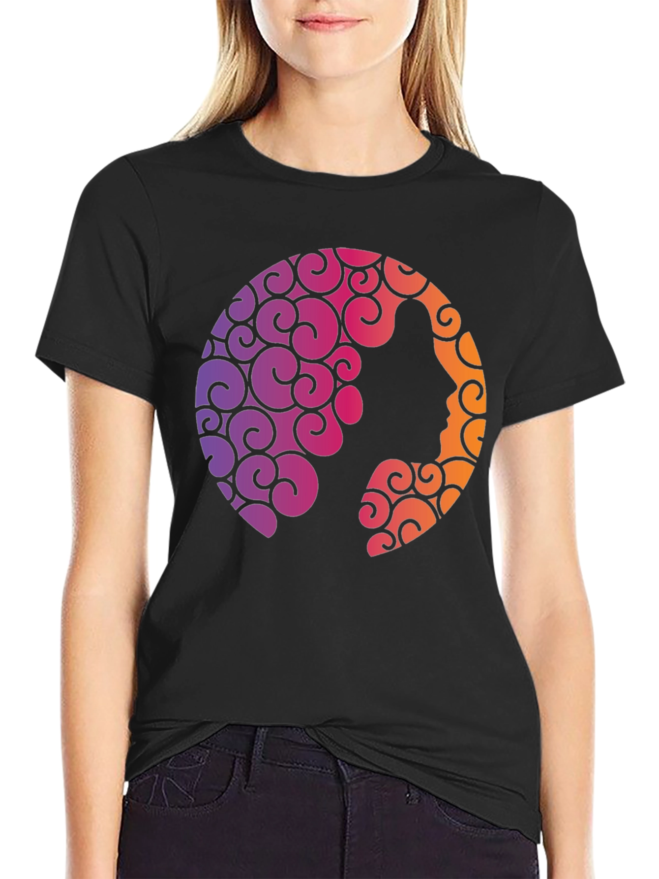 Silhouette Swirl Tee