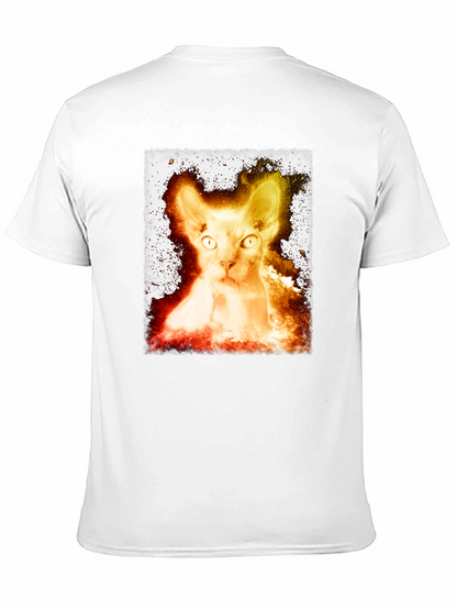 Sphynx Cat Graphic Tee - Unique Design