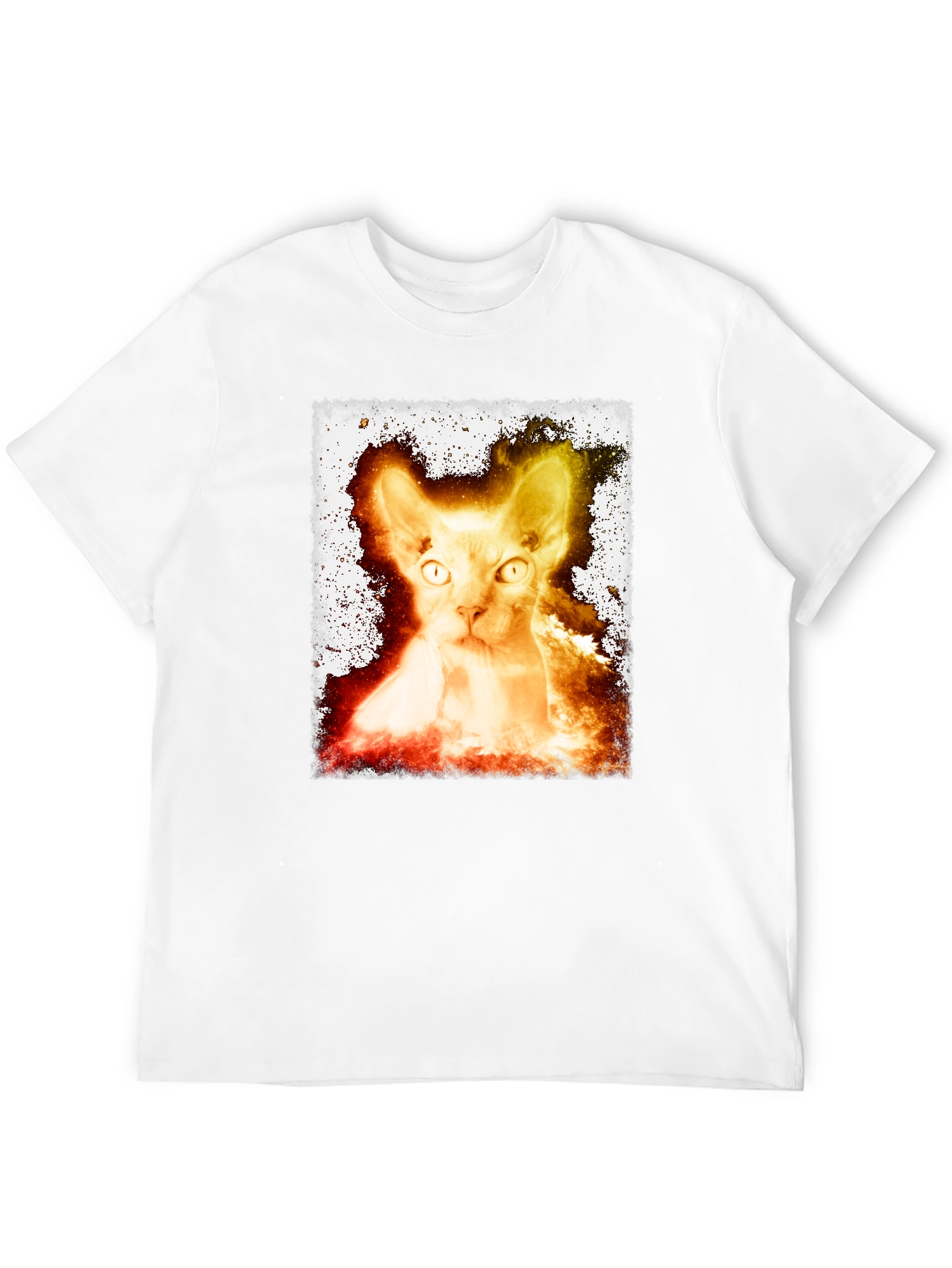 Sphynx Cat Graphic Tee - Unique Design