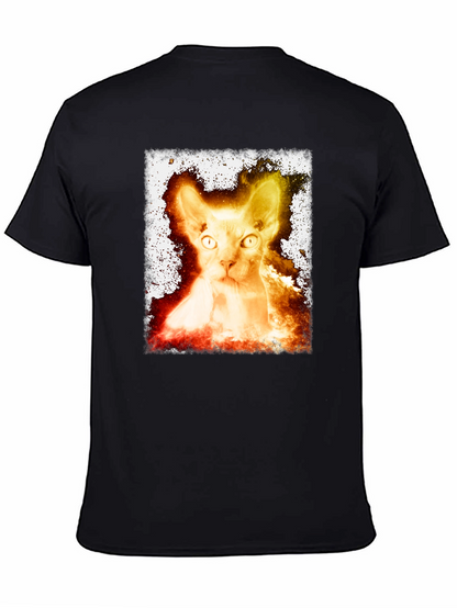 Sphynx Cat Graphic Tee - Unique Design