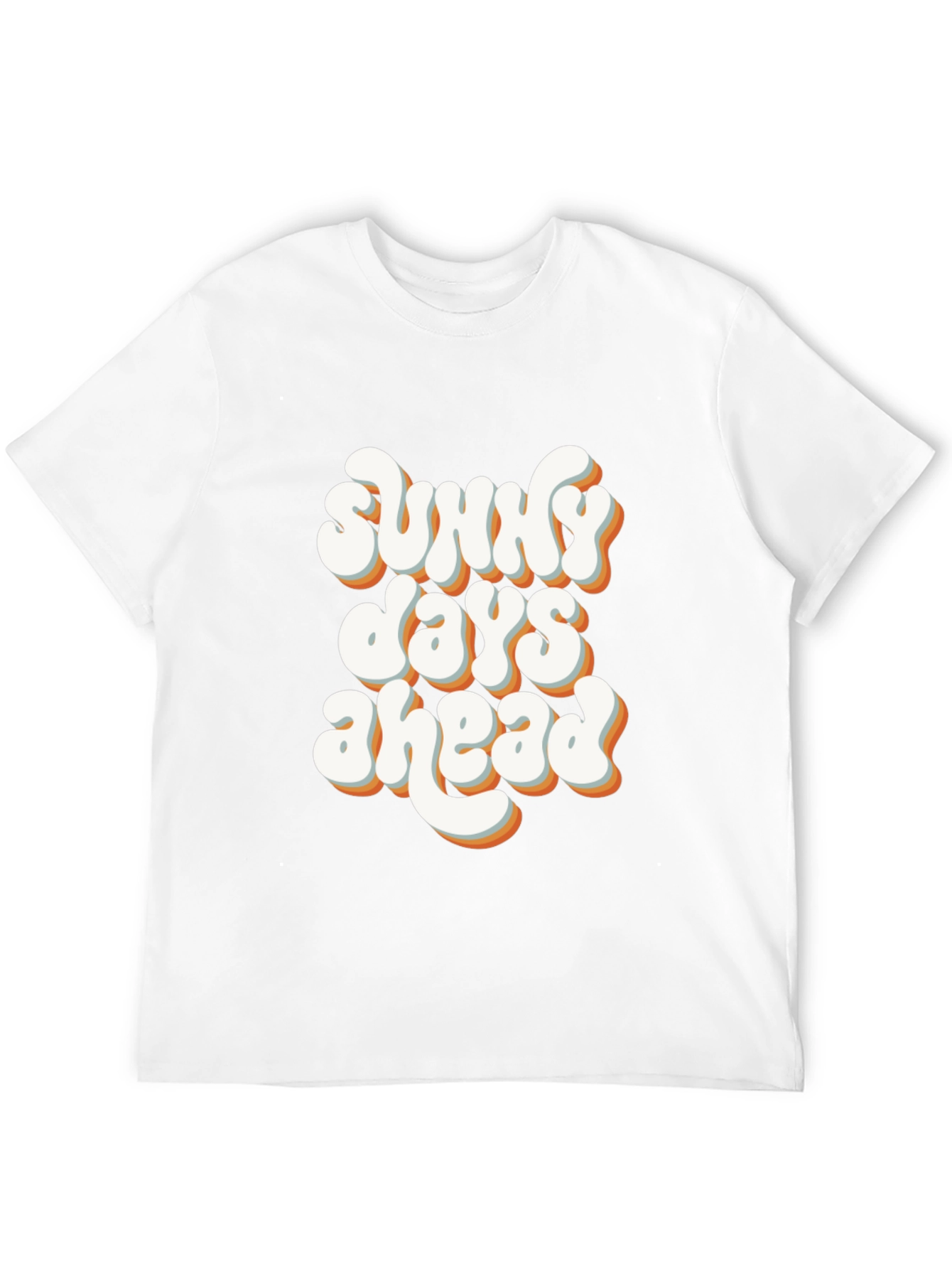 Sunny Days Ahead Graphic Tee - Black