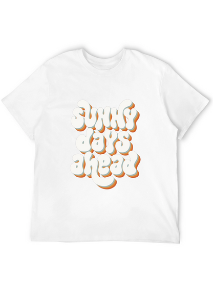 Sunny Days Ahead Graphic Tee - Black