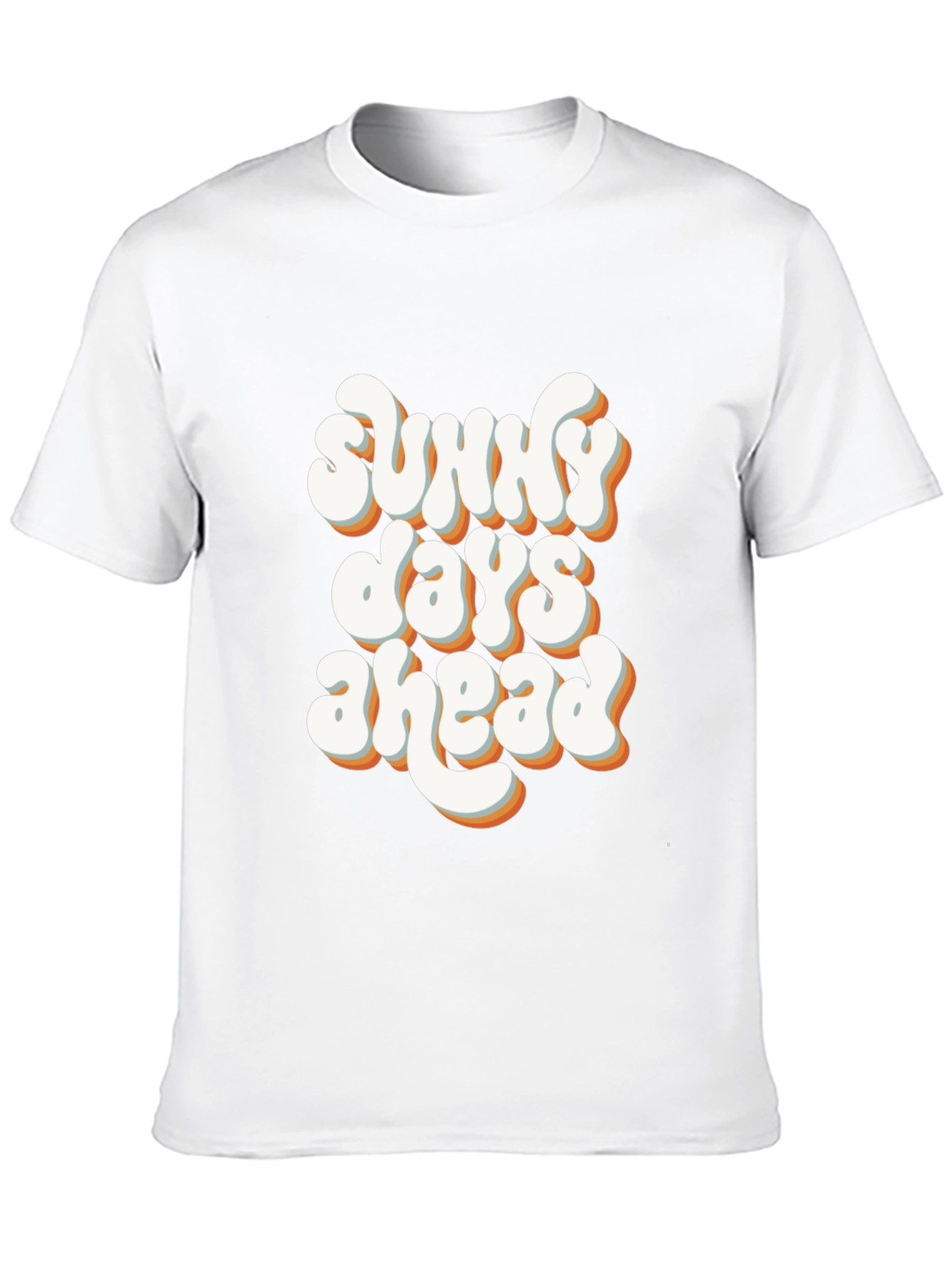 Sunny Days Ahead Graphic Tee - Black