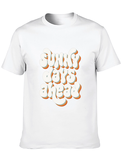 Sunny Days Ahead Graphic Tee - Black