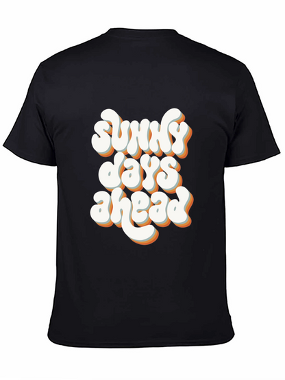 Sunny Days Ahead Graphic Tee - Black