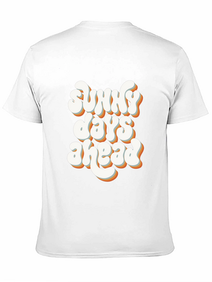 Sunny Days Ahead Graphic Tee - Black
