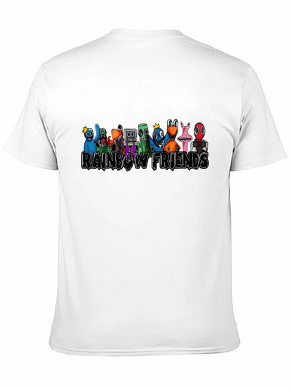 Rainbow Friends Black T-Shirt